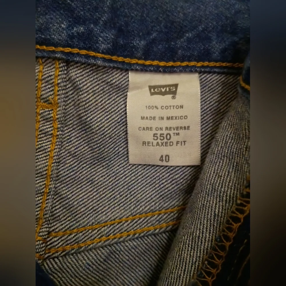 Levis Men's‎ Blue Denim 550 Shorts Sz 40